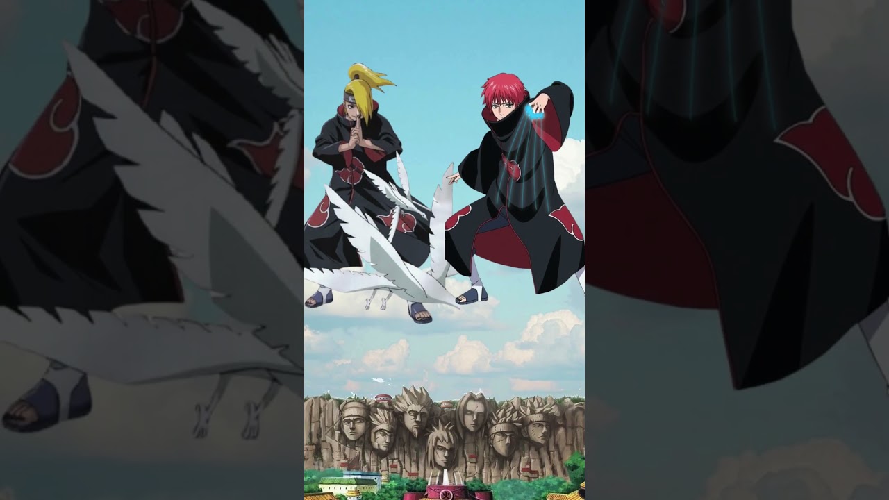 Deidara vs Akatsuki
