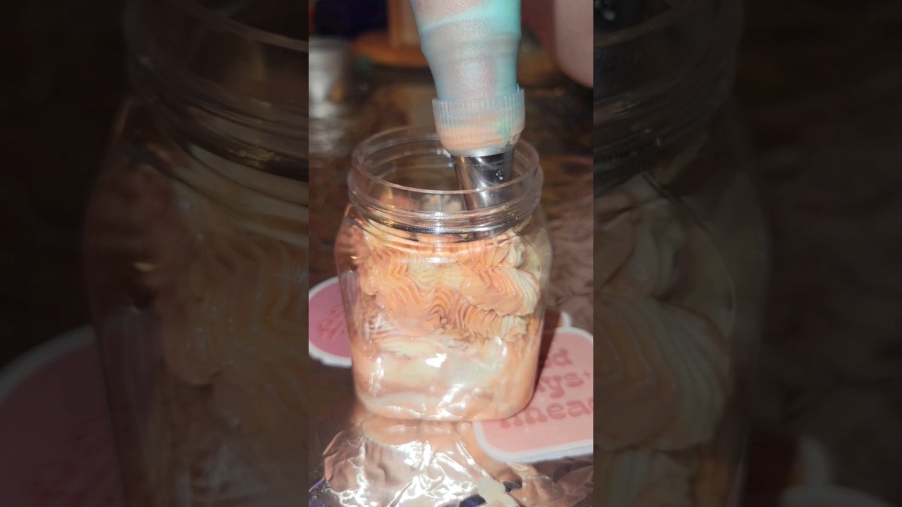 Body Butter Piping ASMR Desert Sands bodybutter piping asmr diy 