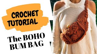 How to make a Crochet Bum Bag-DIY