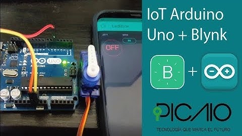 Arduino uno con Blynk App (IoT) - control arduino con App