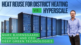 Data Center Heat Reuse for District Heating vs. Massive, Remote Hyperscale Data Centers