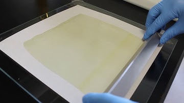 The phase inversion membrane preparation