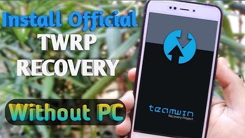 How To Install Twrp Recovery On Any Android Without PC || Official Twrp Recovery (2020)latest Method
