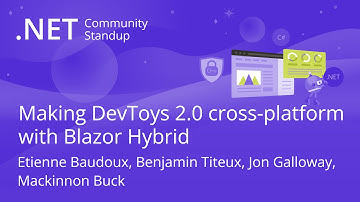 Blazor Community Standup - Making DevToys 2.0 cross-platform with Blazor Hybrid