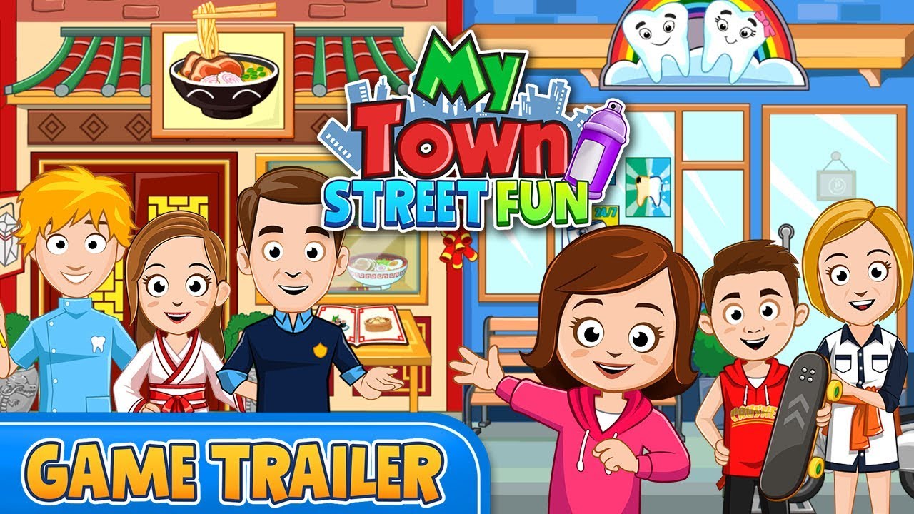 My Town : Street MOD APK cover