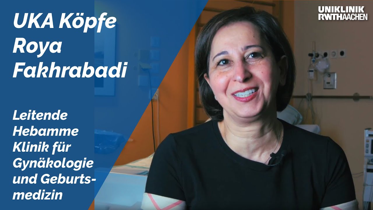 UKA Köpfe - Roya Fakhrabadi, leitende Hebamme