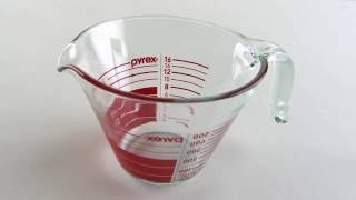 How a Pyrex Measuring Cup is made (30 seconds)