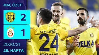 Özet Mke Ankaragücü 2-1 Galatasaray 28 Hafta - 202021