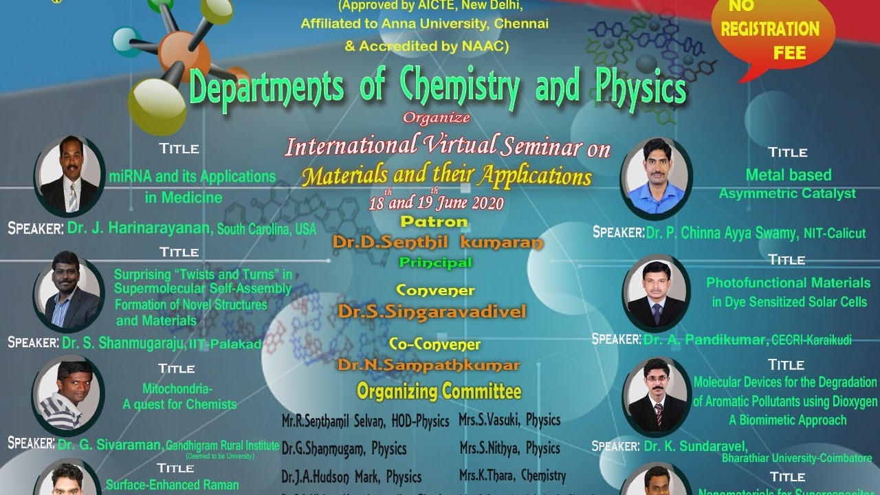 International Virtual Conference - "Materials and their Applications"