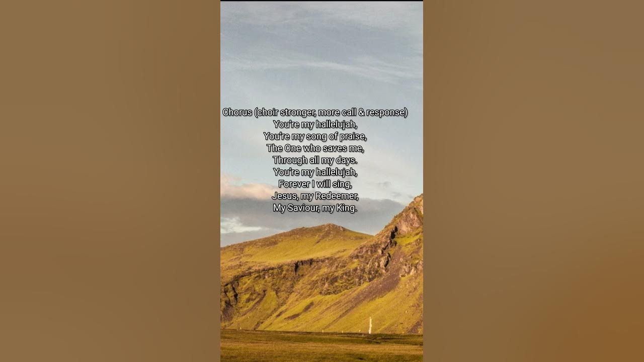 You Are My Hallelujah — Uplifting Gospel Worship Song You Are My Hallelujah — Uplifting Gospel Worship Song