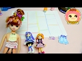 リカちゃん＆アイカツ＆ここたまのみんなに似合うお洋服をあみだくじで決めちゃおう！キッズ アニメ おもちゃ Kids Anime Toy Licca