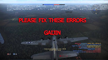 War Thunder errors on PS4