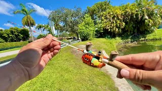 WILL THIS TINY FISHING COMBO CATCH FISH?