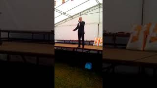 JOSÉ ANIDO, en la prueba de sonido, me voy a escapar contigo