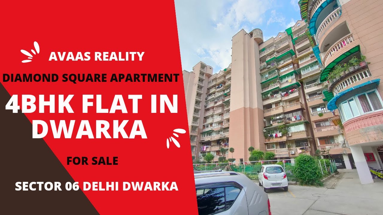 4 Bhk Flat For Sale in Delhi Dwarka Diamond Square Apartment Sector 6 Delhi Dwarka YouTube