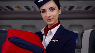 ASMR First Class Flight Attendant ✈ Soft Spoken Luxury Stewardess ASMR Roleplay