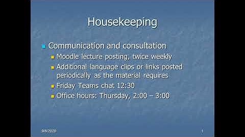 1 -  Introduction and the Origins of Language