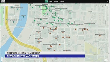 Interactive map launched to help navigate ArtPrize