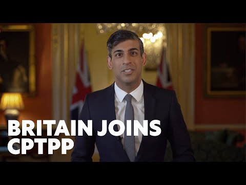 The United Kingdom Joins CPTPP | Prime Minister Rishi Sunak