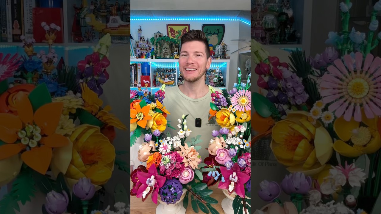 Try this Hack to Upgrade your LEGO Botanical Flowers! 💐 #lego #FCP2025