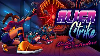 Alien Strike: Blasting The Intruders Gamescom Launch Date Trailer | Retro Run N Gun Action