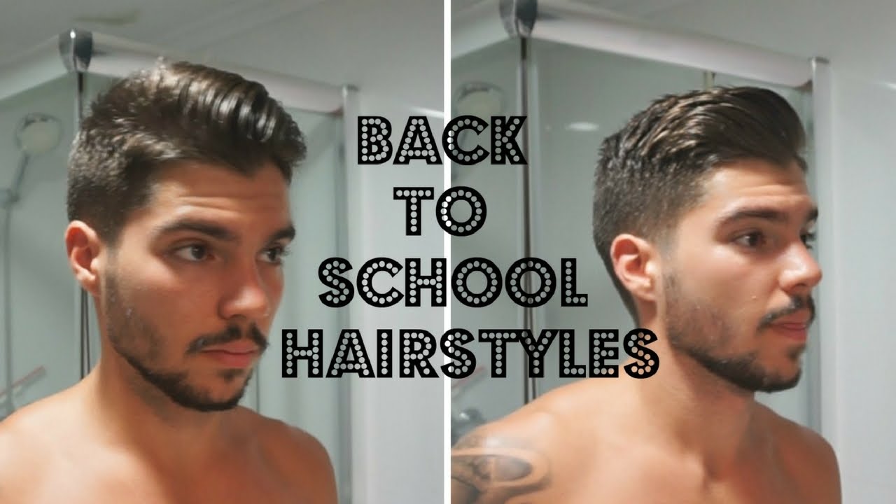 2 Easy Back To School Hairstyles Men S Fashion Hairstyle 2016