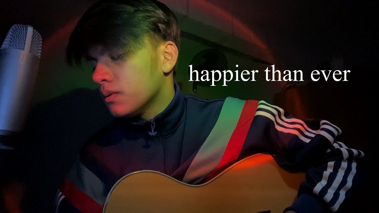 happier than ever cover - YouTube