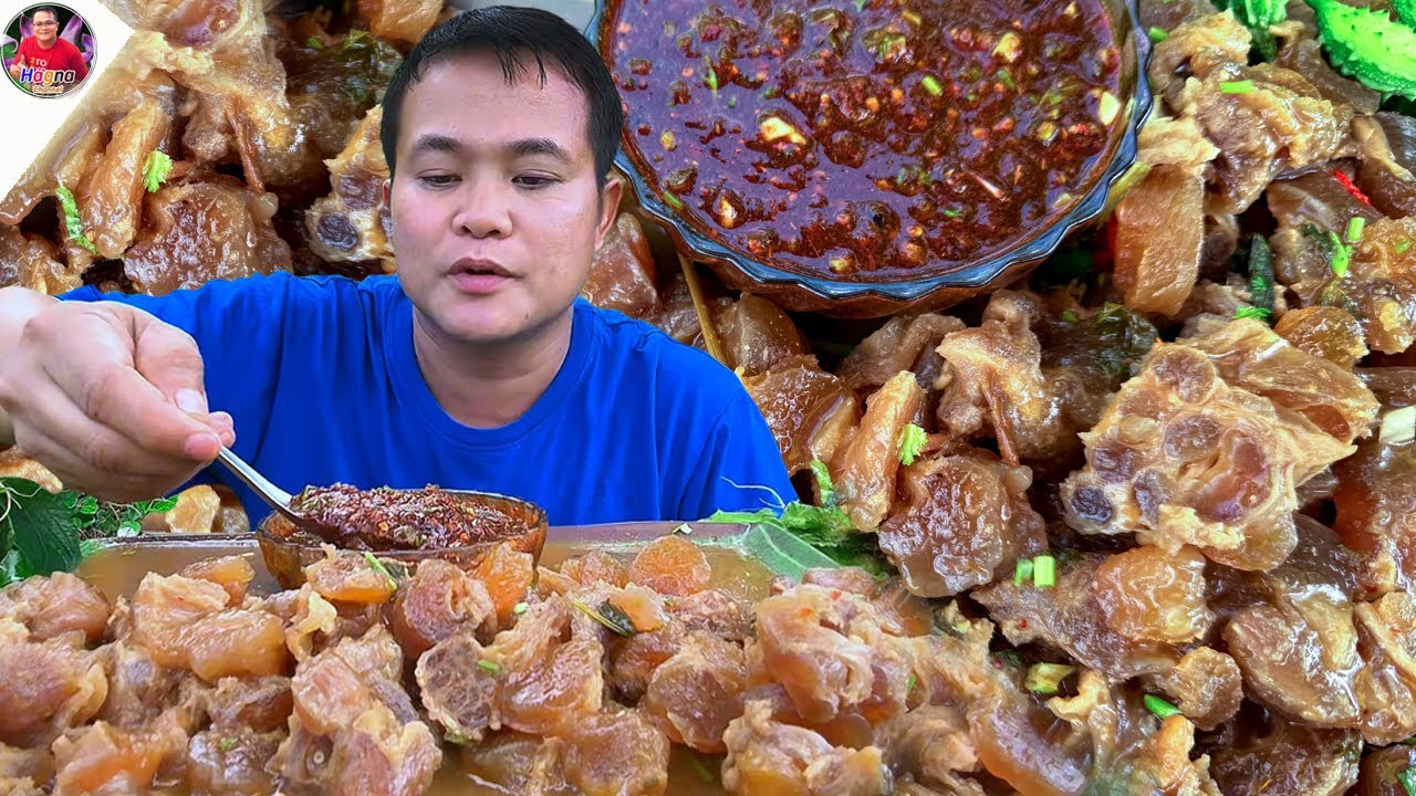 ต้มเอ็นแก้ววัวกรุบๆ แจ่วอั้วตั้วซดนัวๆ แกล้มมะระน้อยแซ่บจ้วดสุดยอดคัก