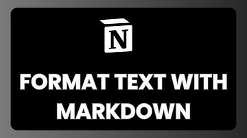 How to Format Text With Markdown in Notion