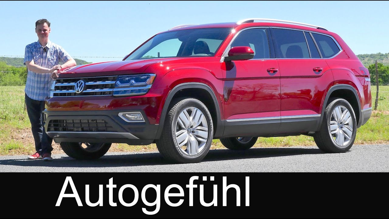 Volkswagen Atlas FULL REVIEW all-new Teramont VW SUV test driven - Autogefühl