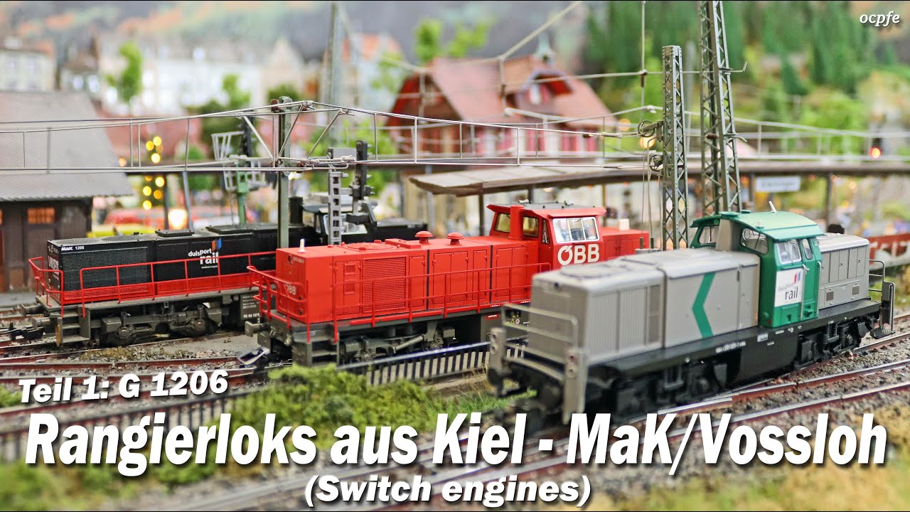 Rangierloks aus Kiel - Mak / Vossloh : G 1206