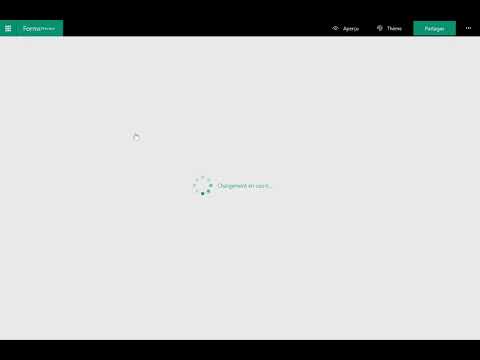Modifier un #Forms de #Microsoft créé à partir de OneDrive