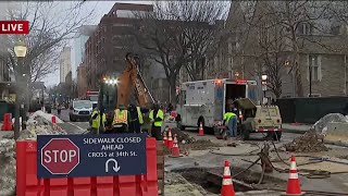 Water main break causes traffic mess for Penn Medicine patients