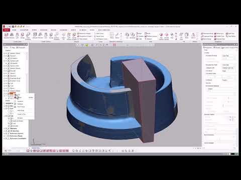 Reverse engineering an industrial impeller using LiveTransfer | Geomagic Design X