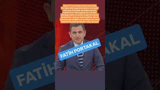 Sözcü TV Ana Haber Sunucusu Fatih Portakal, dün akşam ekranlara ve kanala veda etti@Fatih Portakal