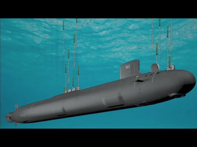 The U.S Largest Stealth Submarine Ever Built, Terrifyingly Able To Destroy Enemies In Minutes! class=