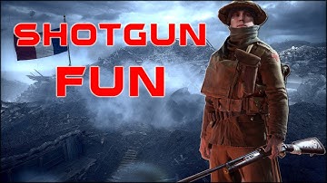 Battlefield 1 Shotgun Fun! Unlocking the Sjögren Inertia.