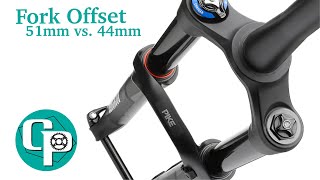 Fork Offset 51mm vs  44mm on a Steel hardtail
