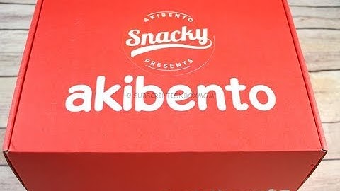Snacky By Akibento March 2018 Unboxing + Coupon #akibento