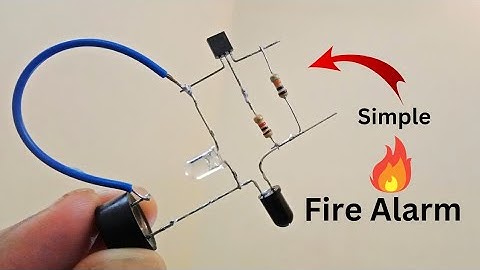Make Fire Alarm | How to make Fire Alarm with IR Sensor  | science project #science #bc547 #diy