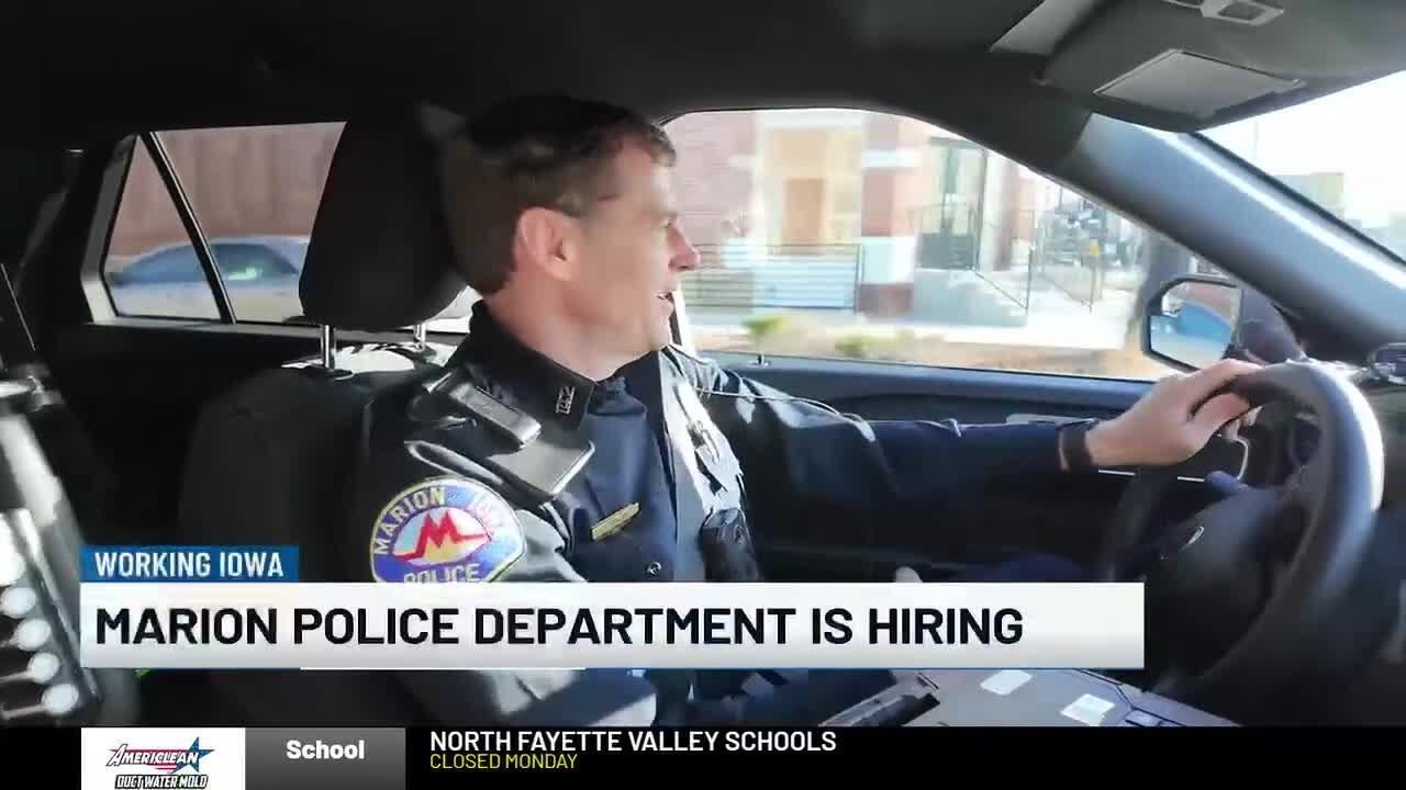 Working Iowa: Marion Police Department hiring officers & 911 ...