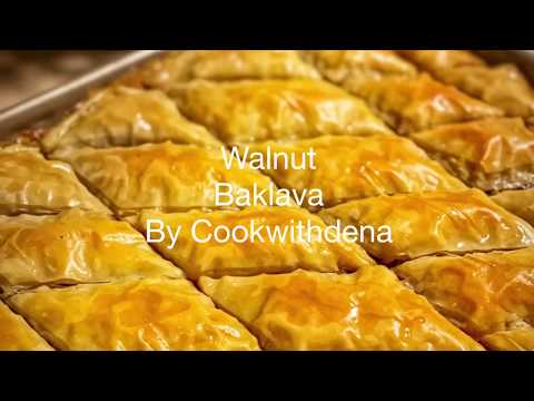 วีดีโอ: Baklava โฮมเมด: สูตรภาพทีละขั้นตอนสำหรับการเตรียมง่าย