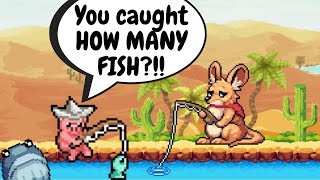 All MegaFish from Kangaroo Fishing Game (World 2) - IdleOn