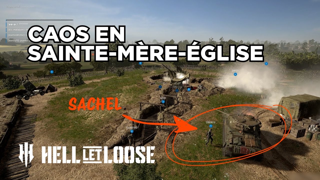 ⚔️ Reacción partida casual - Sainte-Méré-Eglise [GUERRA ]  - 🔥[ ‪‪