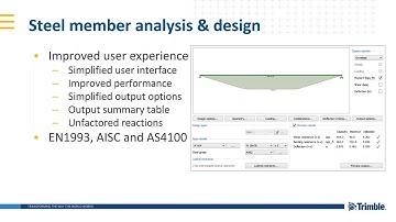 Summary of Improvements to Tekla Tedds 2017 (January 2018)