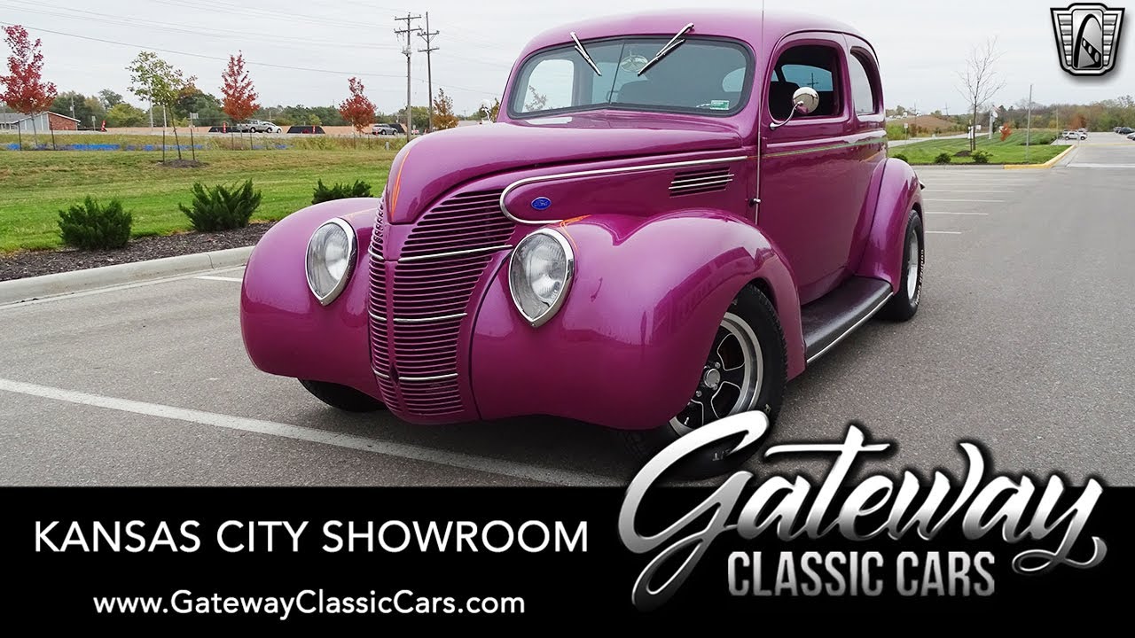 1939 Ford Tudor Gateway Classic Cars Kansas City 00360 YouTube