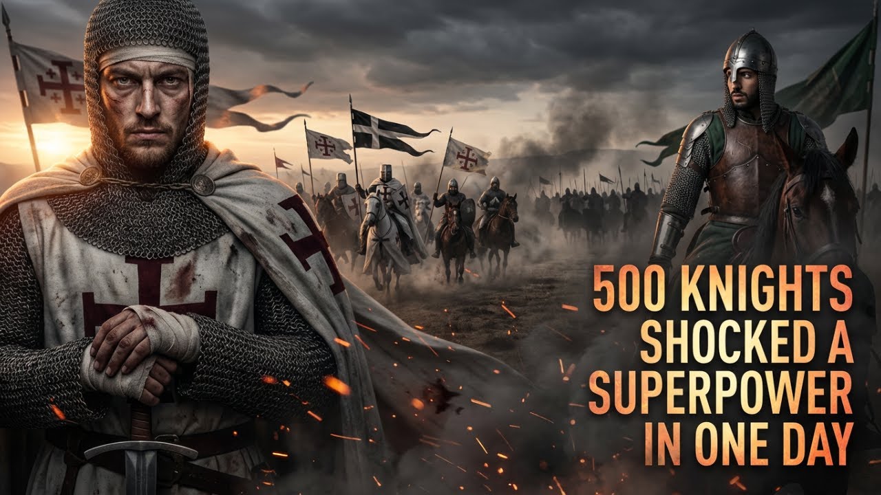 500 Knights vs a Superpower: The Medieval History Moment Nobody Expects