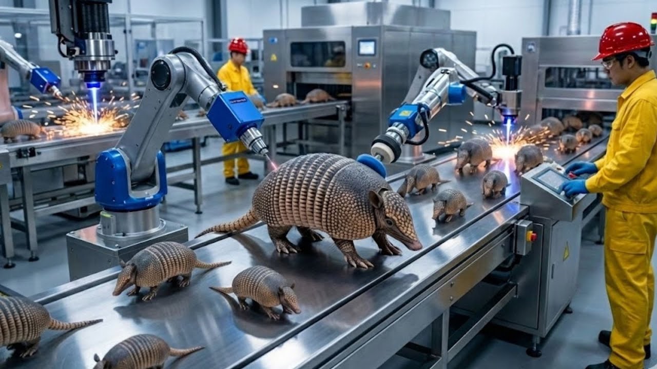 Inside the Armadillo-Shell Factory: From Armor Plates to Luxury Goods (Full Process)