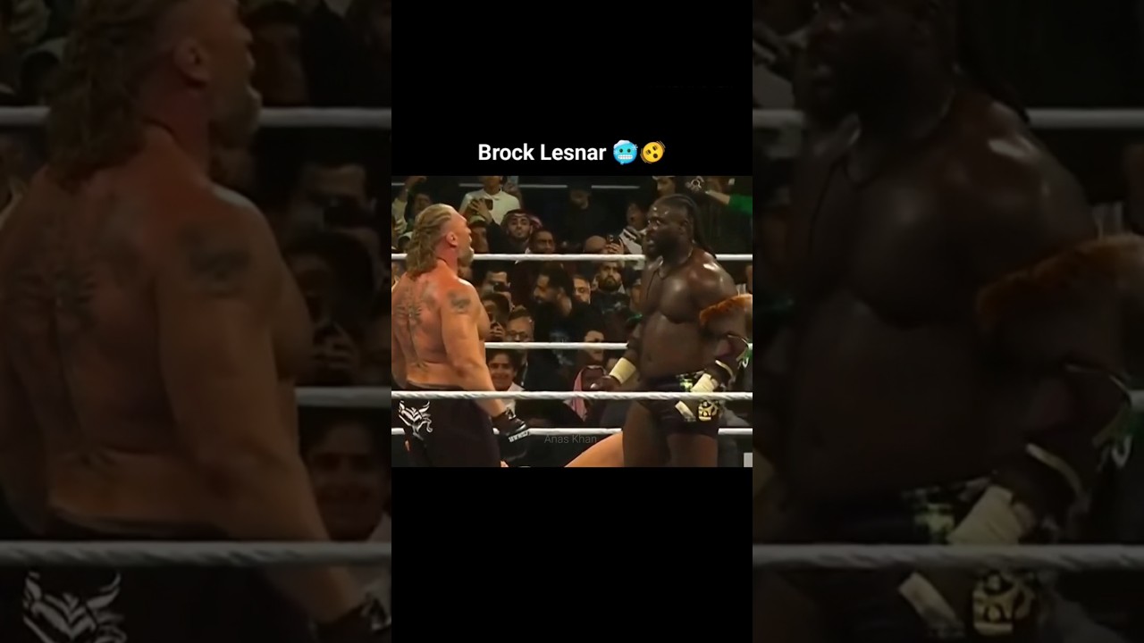 Brock Lesnar Vs Oba Femi 🥶🫨 
