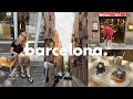 First time in barcelona  eating tapas thrifting  exploring the city